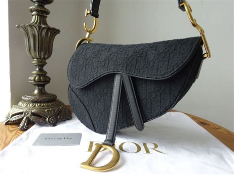 dior saddle black oblique|dior saddle bag on model.